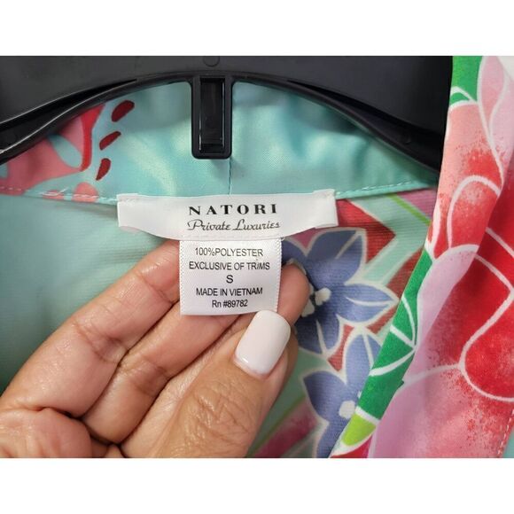 NATORI Star Blossom Robe Sz: S - Picture 10 of 10